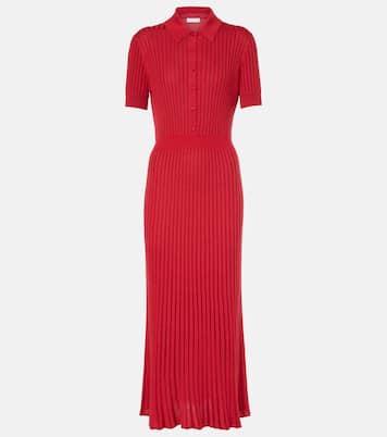 Vestido midi Amor de seda y cachemir | Gabriela Hearst