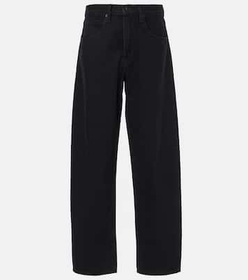 Low-rise barrel-leg jeans | Frame