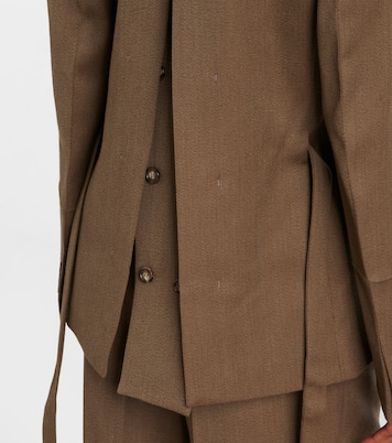 Wool blazer | Victoria Beckham