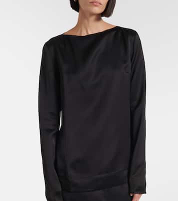 Top en satin | Toteme