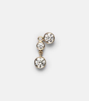 Stella Diamant 18kt gold single earring with diamonds | Sophie Bille Brahe