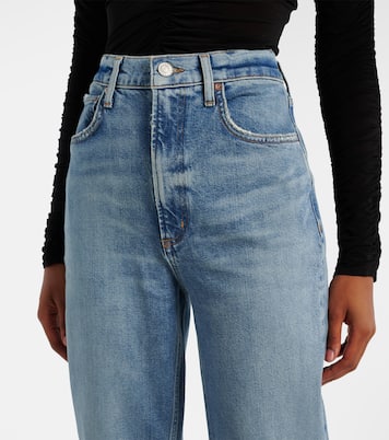 Jeans rectos cropped 90s de tiro medio | Agolde