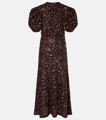 Robe midi à sequins | Rotate