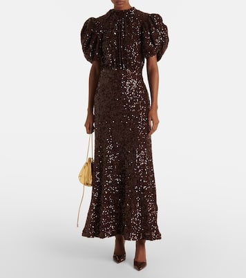 Robe midi à sequins | Rotate