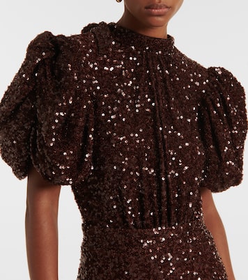 Robe midi à sequins | Rotate