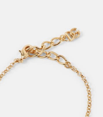 DG crystal-embellished bracelet  | Dolce&Gabbana