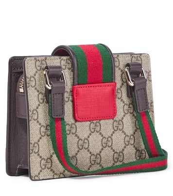 Web Stripe GG Canvas shoulder bag | Gucci Kids
