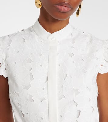 Camisa de mezcla de algodón | Erdem