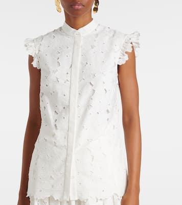 Camisa de mezcla de algodón | Erdem