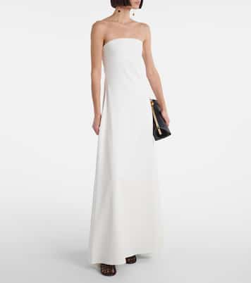 Vestido de fiesta con bustier drapeado | Jacquemus