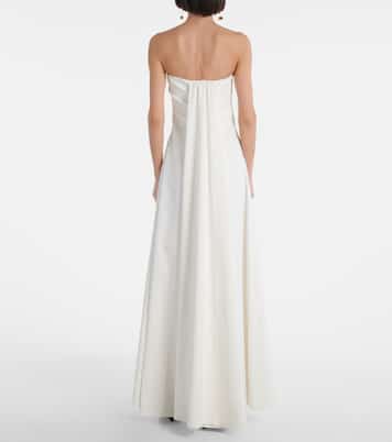 Vestido de fiesta con bustier drapeado | Jacquemus