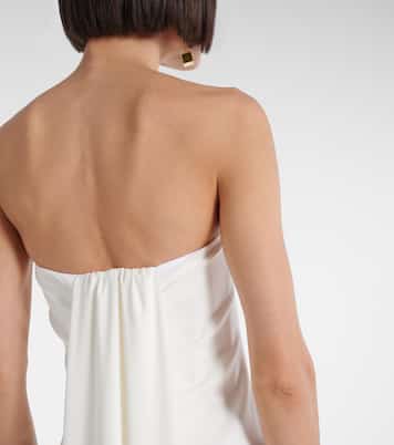 Vestido de fiesta con bustier drapeado | Jacquemus