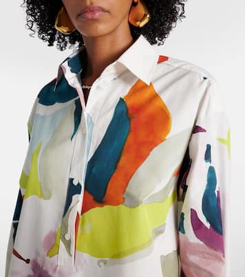 Top Verace in cotone con stampa | Max Mara