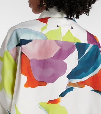 Top Verace in cotone con stampa | Max Mara
