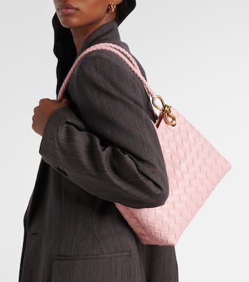 Tote Andiamo Small aus Leder | Bottega Veneta
