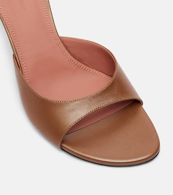 Mules Jeanne 60 in pelle | Amina Muaddi