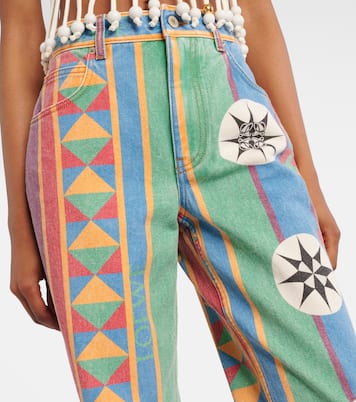 Paula's Ibiza - Jeans regular con stampa | Loewe