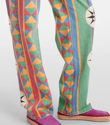 Paula's Ibiza - Jeans regular con stampa | Loewe