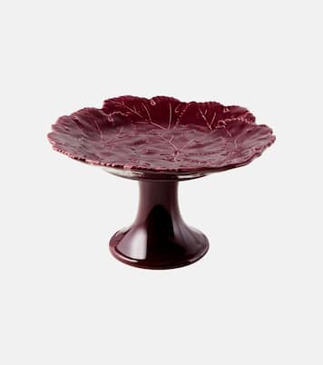 Présentoir à gâteau Vine Leaf en céramique | Cabana