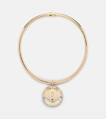 Collier Vivacity Medium en or 18 ct et diamants  | FoundRae