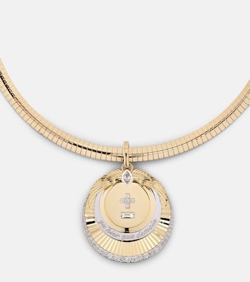 Collier Vivacity Medium en or 18 ct et diamants  | FoundRae