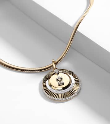 Collier Vivacity Medium en or 18 ct et diamants  | FoundRae
