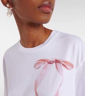 Printed cotton jersey T-shirt  | Simone Rocha