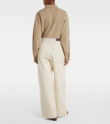 High-rise wide-leg jeans | Lemaire