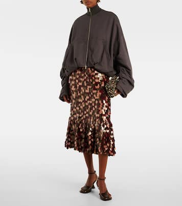 Sequined midi skirt | Dries Van Noten