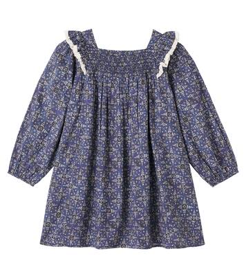 Martina lace-trimmed cotton dress | Louise Misha