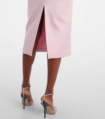 Aymee satin midi dress | Rebecca Vallance