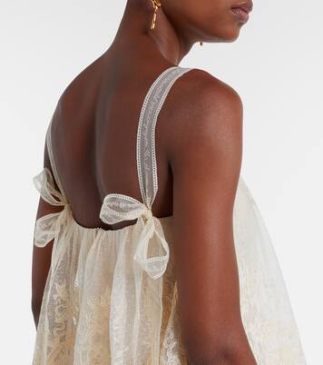 Hypnotic floral lace midi dress | Zimmermann