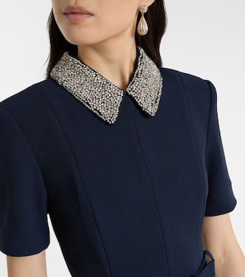Xena embellished crêpe midi dress | Rebecca Vallance