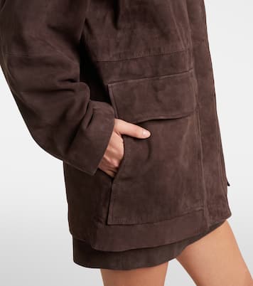 Oversized suede jacket | Rotate