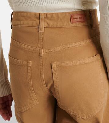 High-rise wide-leg pants | Moncler