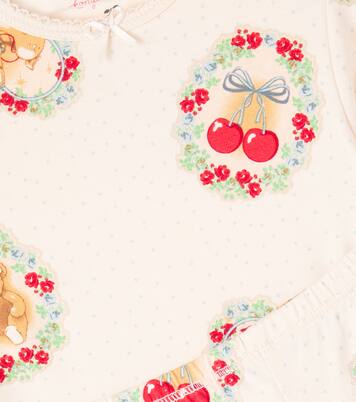 Baby cotton-blend onesie and pants set | Konges Sløjd