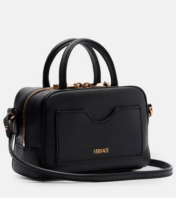 La Medusa Small leather tote bag | Versace