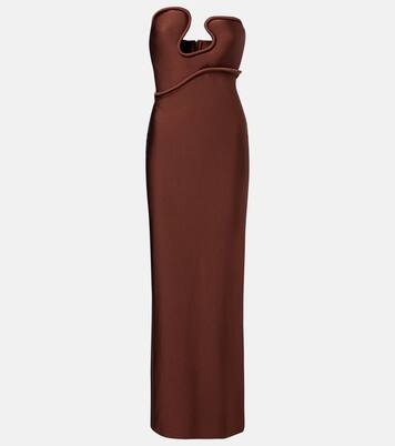 Asymmetric gown | Adriana Degreas