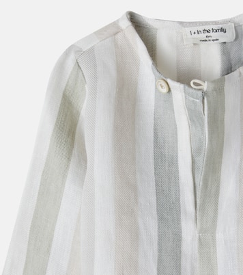 유아 - Casavells 스트라이프 리넨 탑 | 1 + in the Family