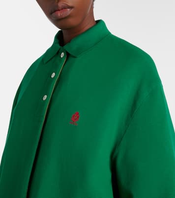 Cotton piqué coat | Prada