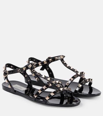 Valentino Garavani - Sandali Rockstud in gomma | Valentino Garavani