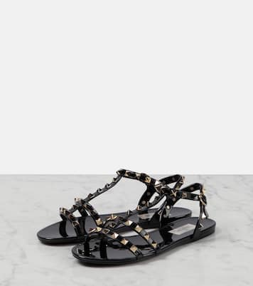 Valentino Garavani - Sandali Rockstud in gomma | Valentino Garavani