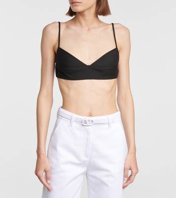 Bralette de lana y seda | Valentino