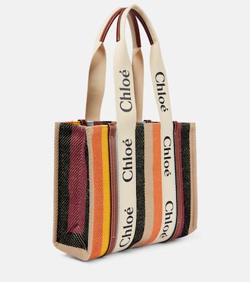 Tote Woody Medium aus Canvas | Chloé