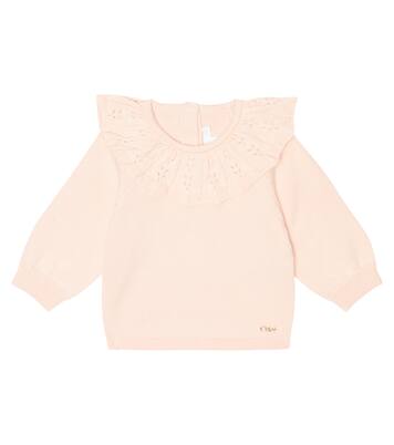 Bébé – Pull en coton et laine | Chloé Kids