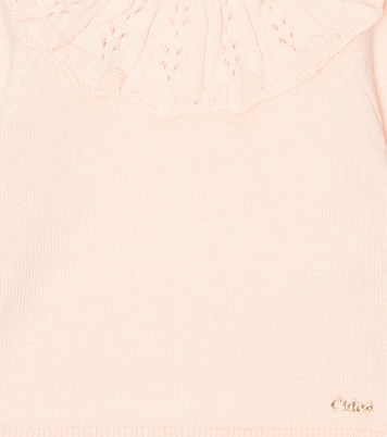 Bébé – Pull en coton et laine | Chloé Kids