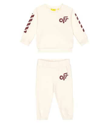 Baby - Felpa e pantaloni in cotone | Off-White Kids