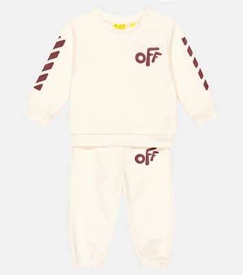 Baby - Felpa e pantaloni in cotone | Off-White Kids