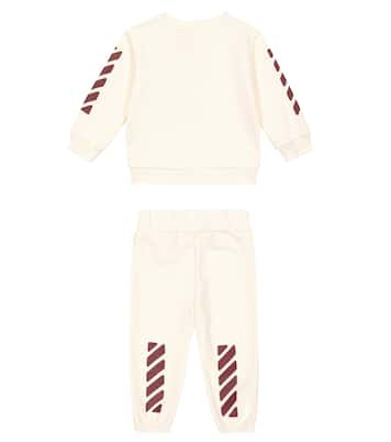 Baby - Felpa e pantaloni in cotone | Off-White Kids