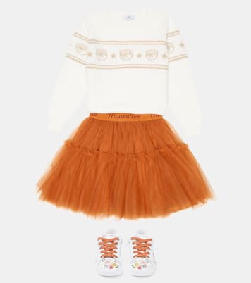 x Chiara Ferragni - Pullover in misto lana | Monnalisa